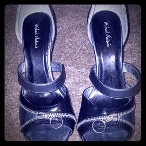 Michael Antonio Shoes with zipper accent